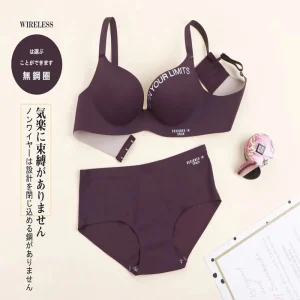 Seamless Regular Bra set For women