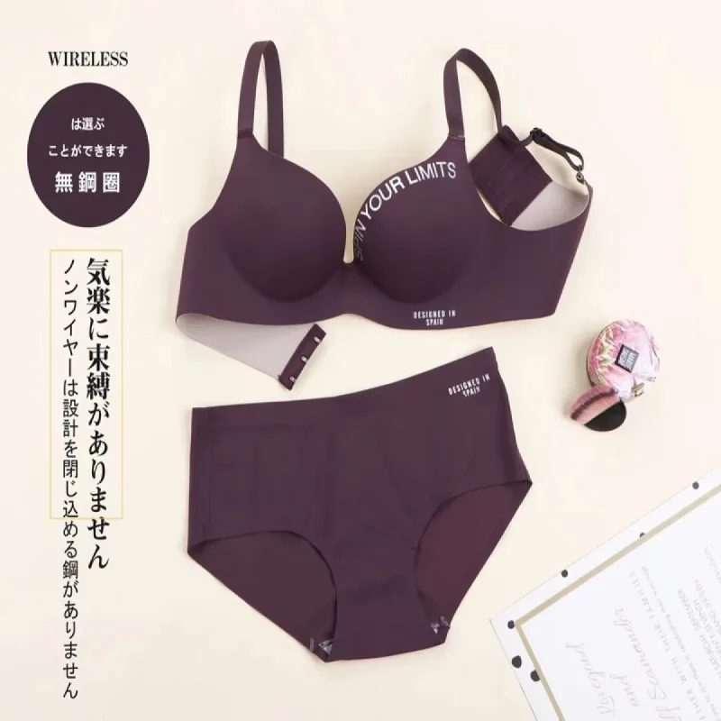 Seamless Regular Bra set For women