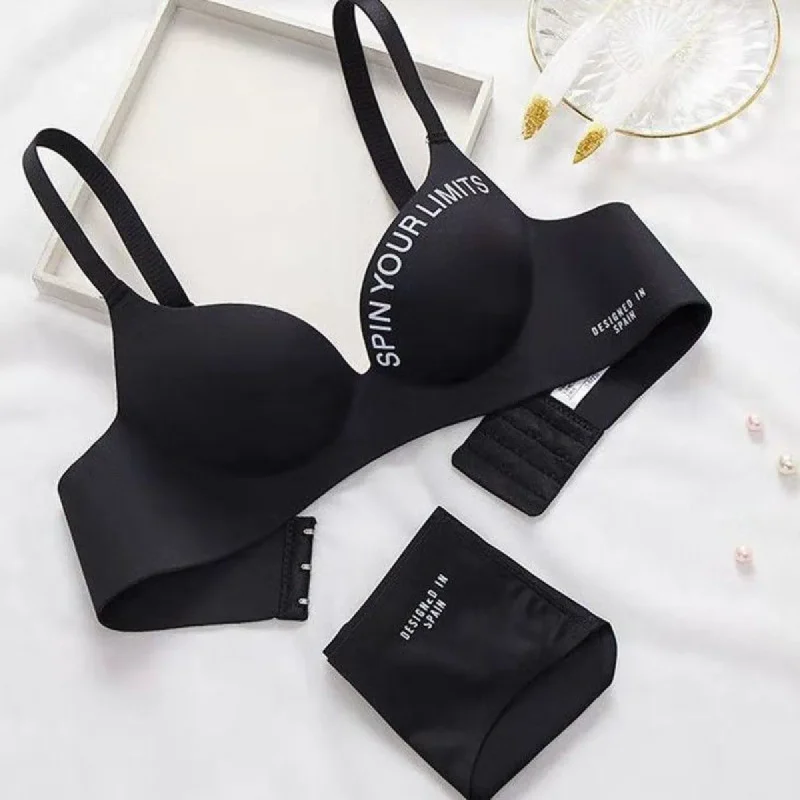 Seamless Regular Bra set For women